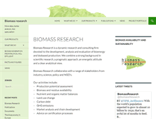 Tablet Screenshot of biomassresearch.eu